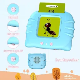 Rechargeable Educational Learning Talking Flash Cards-16