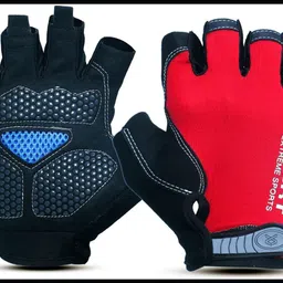 jai shri Half-finger Gloves Gym & Fitness Gloves_ Gym & Fitness Gloves-picture-2