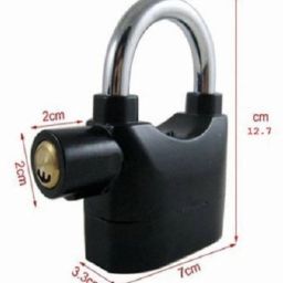 Sheling Anti Theft System Security Pad Lock with Burglar Smart Alarm Siren Motion Sensor Alarm Lock-A75 High Quality Alram Clock With Heavy Duty Anti Theft Padlock (AL-175)-66