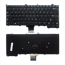 WEFLY Keyboard Dell Latitude E7440 E7240 US NSK-LDABC PK130VM1B00 with backlite Laptop Keyboard Replacement Key-20