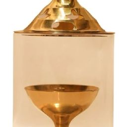 Akhanddeep Brass Golden Diya Premium Quality Oil Puja Lamp Brass Table Diya-image-53