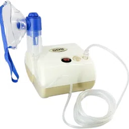 Bos Medicare Surgical Piston Compressor Nebulizer with Complete Nebulizer Kit & Child and Adult Masks Nebulizer-18