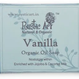 Organic Vanilla Soap |Cold Processed | Handmade | For Kids-image-17