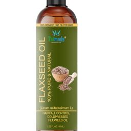 Organics Flaxseed Oil 100 ml For Face and Hair Care No Sulphates Hair Oil-image-18