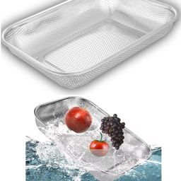 Stainless Steel Rectangular Fridge Basket,fruit vegetable basket Steel Fruit & Vegetable Basket-image-61