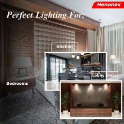 henonex 12W Emergency Light Bulbs with Battery Backup Pack of 2 LED for Home 4 hrs Bulb Emergency Light image 3