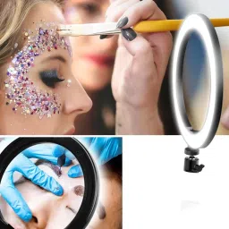 Wanzhow Presenting a New Video Ring Light for Photography, Video Shooting, Streaming, YouTube Compatible with Camera, Android and iOS Devices Ring Flash image 3
