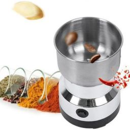 Stainless Steel Grain Grinder, Coffee Bean Seasonings Mill Powder Machine Mixer Grinder Coupler-image-3