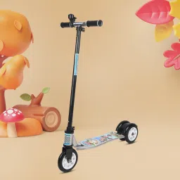 Scooty Premium Supper Storng 100 kg capacity scooty with Bell Road Runner with Back break , Foldable Scooter, Skate Scooter for Kids Tricycle-image-80