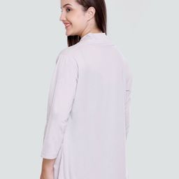 PLUSH PUSH THE FASHION Open Front Cotton Shrug image 5