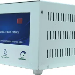 reistronix energy instruments 10.0 KVA Input 90V to 290V Deep freezer Digital voltage stabilizer image 2