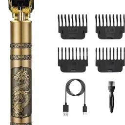 Dazzel Flex Vintage T9 Hair Cut Machine Beard Trimmer Cordless Barber Clippers ProfessionalShaver For Men-image-12