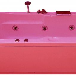 Rex 5.5 Feet Acrylic Massage with Jacuzzi Massage, Back Massager & Filler System Free-standing Bathtub-image-46