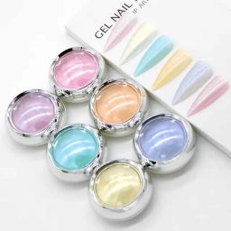 Chrome Nail Powder Auroras Nail Powder Mermaid Pearl Powder-image-10