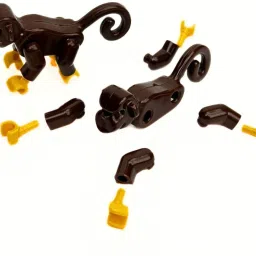 Monkey Figures with Yellow Hands & Feet | Part 2550 |PACK OF 20|-47