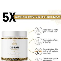 7 DAYS De-Tan Face Scrub With Vitamin C - 100g image 5