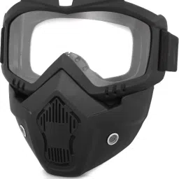 Mask1 Smart Protective Bike Riding Face Mask, Face Shield Motorcycle Goggles Blowtorch Safety Goggle-image-6