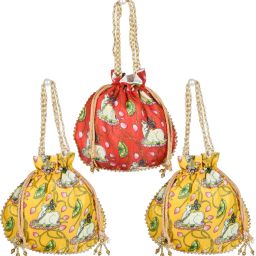 Women Multicolor Potli-image-57