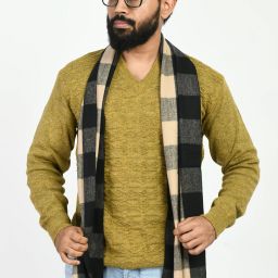 Life and style Striped Men Muffler-image-72