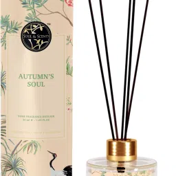 Autumns Soul Fables Fragrance of Rose, Honey & Sandalwood | Get 5 Rattan Sticks Diffuser Set-22