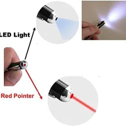 Ascension 5 in 1 Multipurpose Antenna Pen with Torch, Laser, Pointer, Magnet, and Pen image 2