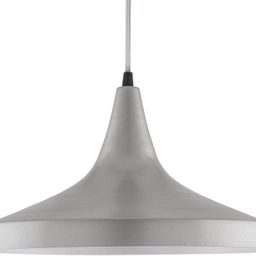 homesake Silver Metal Modern Hanging Light, E26/27 Nordic Pendant Lamp, Danish Shaped Kitchen, Bedroom, Living Room Ceiling Lamp Pendants Ceiling Lamp-picture-4