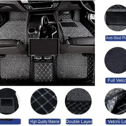 Leather 7D Mat For Mahindra TUV 300-image-42