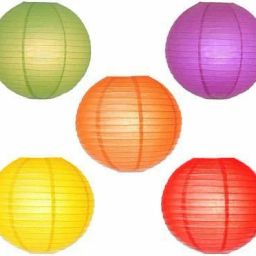 Multicolor Paper Hanging Lantern-image-43