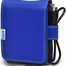 saco Pouch for Dell Backup Plus, WD Elements, Toshiba Canvio, Adata HV620, Sony HD-E1, Samsung M3, Seagate Backup Plus, WD My Passport, Transcend StoreJet External Hard Drive Enclosure image 3
