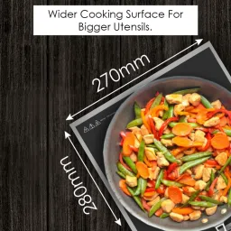 crompton 2000 W Induction Cooktop Push Button image 3