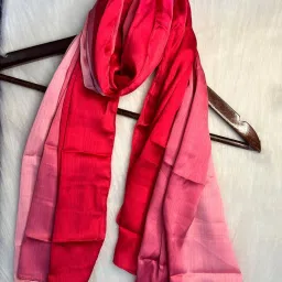 Solid Chiffon Women Multicolor Fancy Scarf, Stole-image-22