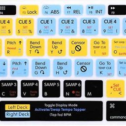 Saco Hot Key Function Shortcut Silicone Keyboard Cover Skin Serato Scratch Live Laptop Keyboard Skin-13