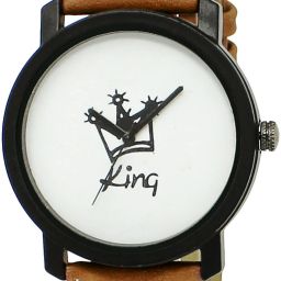 Analog Watch - For Men White-Black King JV-LR18-image-69