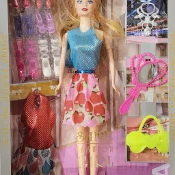 Shine Dolls for Girl’s Surprise Moveable Doll Set with Beautiful Accessories-T25-image-15