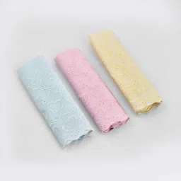 GirlFriend Yllow Pink Blue Hankies ["Yellow","Pink","Blue"] Handkerchief-image-13