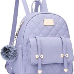 Small 12 L Backpack Stylish Printed Purse For Women-image-22