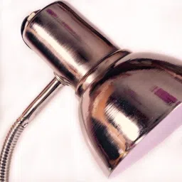 prop it up 3-in-1 Metal Chrome Finnish LED Bulb Included with Extra Brightness Study Lamp image 3
