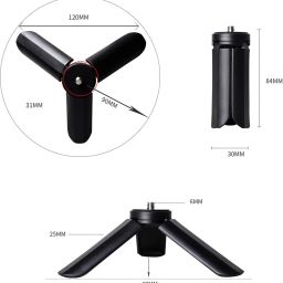 THEMRCREATIOn Universal Tripod Clip Holder Clip for Mobile Camera Holder &Tripod Mount Holder Tripod, Monopod, Monopod Kit, Tripod Ball Head, Tripod Bracket, Tripod Clamp, Tripod Kit image 2