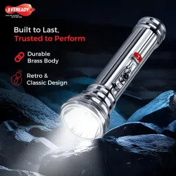eveready Jeevansathi DL64 Classic & Retro Touch | Powered by 2 x D Battery Torch image 2
