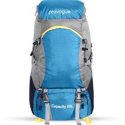 Trekking Bag For Hiking/Camping/Outdoor Sports with Rain Cover/Shoe Compartment Rucksack - 50 L-image-40