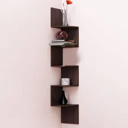 Engineered Wood Open Book Shelf-22