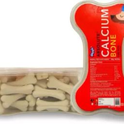 Absolute Calcium Milk bone Jar 40 Pc Cheese Dog Treat-11