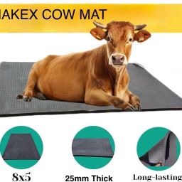 hakex A31Black Cow Mat For all animals, BPA Free, Easy Clean And Waterproof Size 8*5 | Cow, Hamster Pet Mat-picture-15
