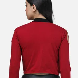 Cation Cotton Open Front Crop Shrug image 4