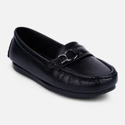 Black Soft & Flexy Loafers For Women-image-33
