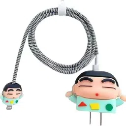 CHG Compatible for iPhone Charger Cover for 18-20W Full Protection Pikachu Cable Protector-image-43