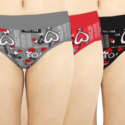 Pack of 3 Women Hipster Multicolor Panty-image-8