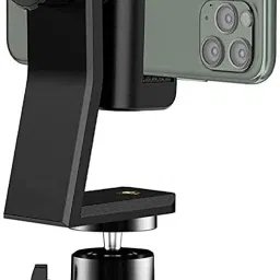 Viraan Tripod Ball Head with 360 Mobile Tripod Mount Adapter 1/4" Screw Thread Base Mount for Lighter DSLR Camera Camcorder ( COMBO PACK) Tripod Ball Head image 4