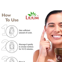Lilium Coffee Scrub For Moisture Lock - 100g image 4