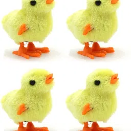 Wind Up Toy | Chick Stuffed Animal | Chicken Plush Kids Toddlers (Pack of 4)-image-74